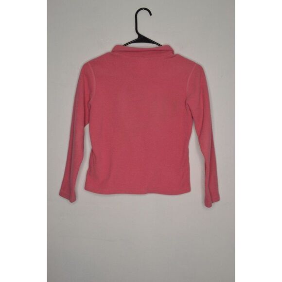 The North Face Girls 10-12 (Medium) Pink Lightweight Pullover Fleece Jacket - Picture 5 of 10